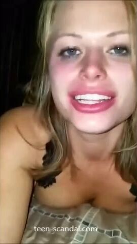 cleans up the pussy of her friend after her boyfriend came inside her1