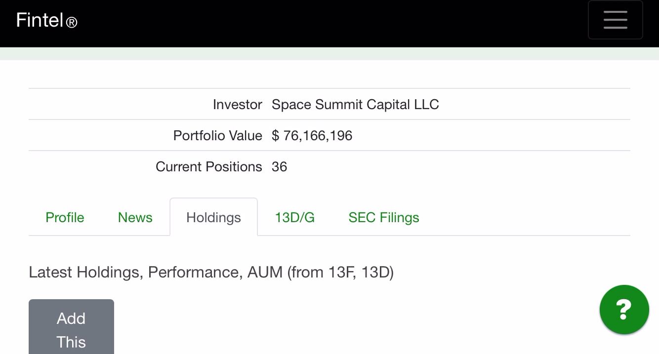 Space Summit Capital LLC