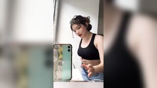 White Girl Twerk Hottest TikTok Challenge #twerk #thicktok