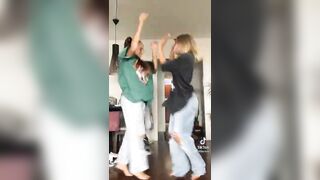 Thick White Girls Twerk TikTok Challenge #whitegirltwerk