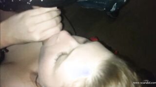 Blowjob while getting her Pussy eaten Threesome