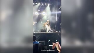 PEEING IN FRONT OF A FAN1