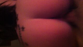 hotwife christine riding a friend for creampie