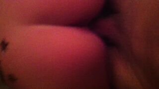 hotwife christine riding a friend for creampie