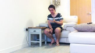 Ian Mitchell sneezing