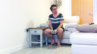 Ian Mitchell sneezing