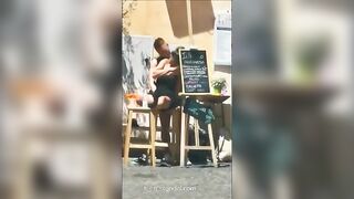 fingering on the street