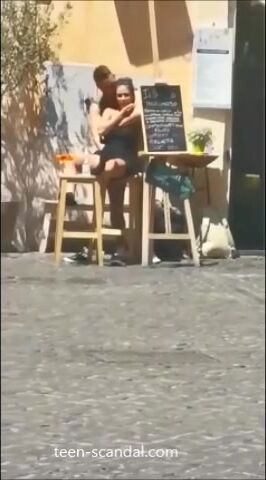 fingering on the street