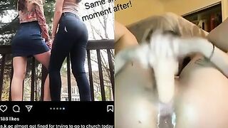 Ana made her cunt a creamy mess!