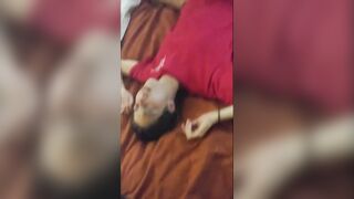 Bare BBC Fucks Petite Wife