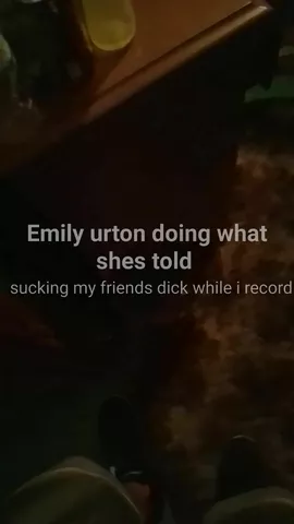 Emily (u)rton does what she's told