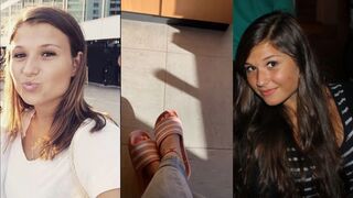 Viviane Gusia show's her sweet naked feet