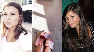 Viviane Gusia show's her sweet naked feet