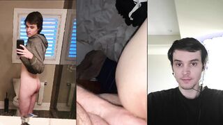 Mike Sullivan fucked in the ass and deepthroating cock - anal blowjob