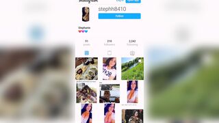 Stephanie finally made a Instagram