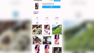 Stephanie finally made a Instagram
