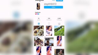 Stephanie finally made a Instagram