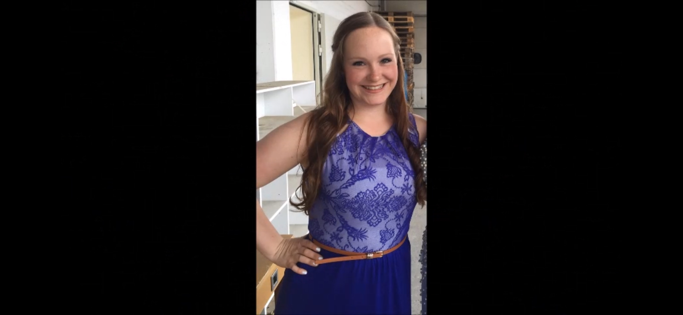 Jacqueline Spaniel aus Gummersbach zeigt ihre Füße