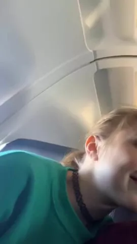 Airplane Blowjob Girlfriend