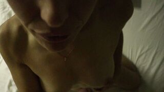 Snapchat filter blowjob cum in mouth