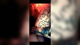 Tattooed hood rat milf