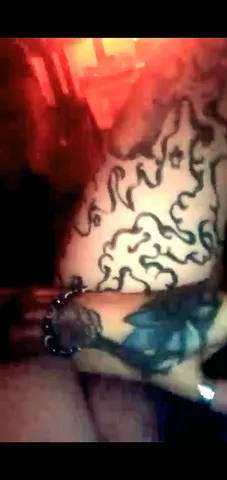Tattooed hood rat milf