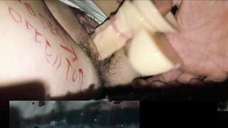 Fremde wichsen auf meine Freundin