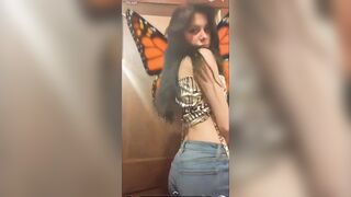 Drunk college nip slip