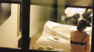 Family Hotel Window Spy