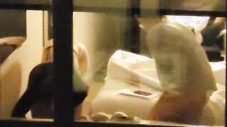 Family Hotel Window Spy