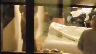 Family Hotel Window Spy