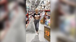 heavenly tits flash in store