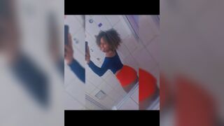 18 year old Brazilian teen riding my big cock