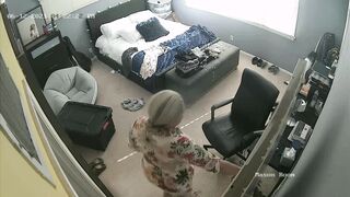 Milf caught changing