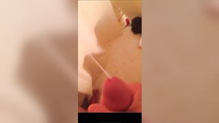 Jerk off in shower