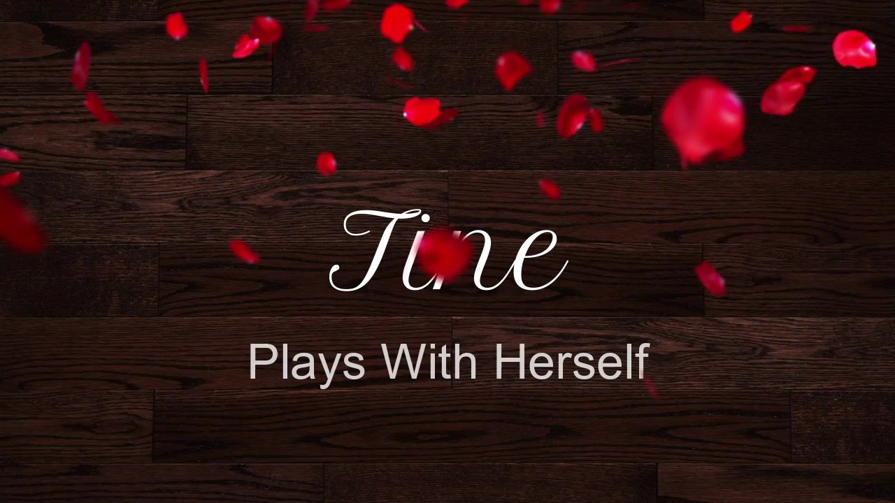 Tine from Denmark plays with herself