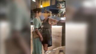 a girl fingering another girl in a bar1