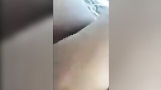 Exposed BBW Latina Fingers Her Pussy