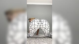 Lauren Louise in gym clothes