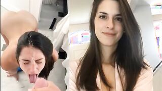 beautiful wife facial