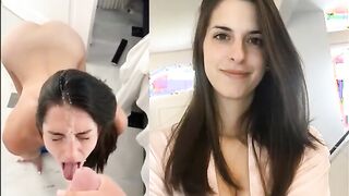 beautiful wife facial