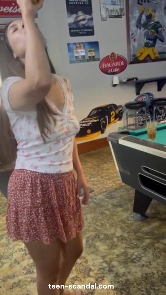 a slut bottled by a friend in a bar