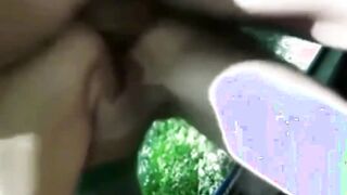 Pregnant housewife gives young man her anal virginity