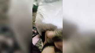 Holli Bennett and her friend sucking cock in a hotel