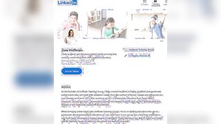 Zoie Hoffman, Tutor, North Carolina.