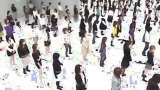 Over 100 Asian girls strip naked