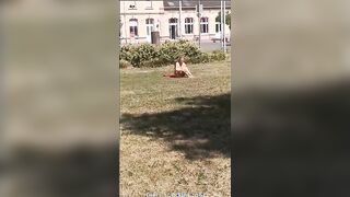 fingering herself in the chest