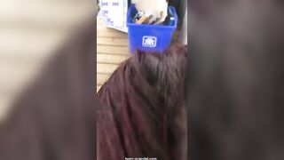 happy facial with good girl