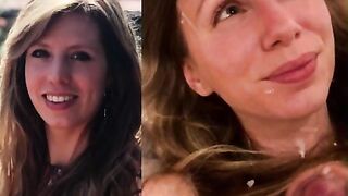 wife fucking and facial