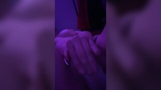 Skinny Bucktooth Teen Plays w/ herself P.1